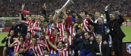 Atletico Madrid a castigat Europa League
